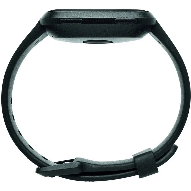 Fitbit Versa Smartwatch Unisex, S/L, Aluminiumgehäuse, Schwarz – Bild 5