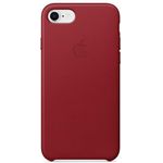 Apple Leder Case (iPhone 8 / iPhone 7) - (PRODUCT) RED