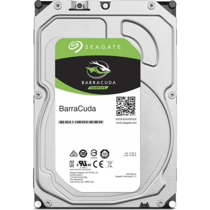 Seagate Barracuda ST8000DM004 - Festplatte - 8 TB - intern - 3.5 Zoll (8.9 cm) - SATA 6Gb/s - Puffer: 256 MB (ST8000DM004) – Bild 3