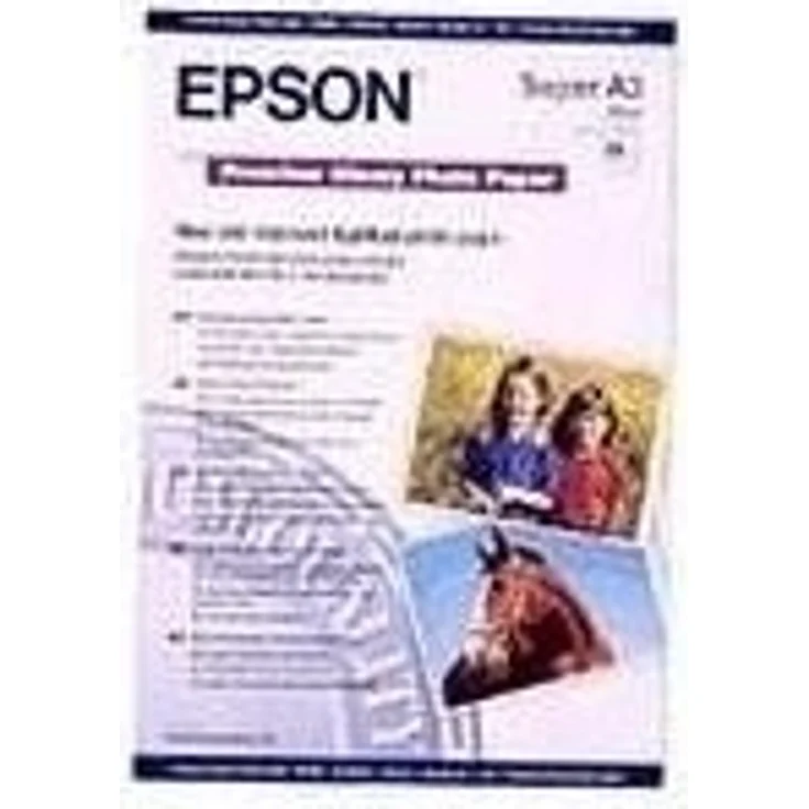 Epson Premium - Fotopapier, glänzend - Super A3/B (330 x 483 mm) - 255 g/m2 - 20 Blatt (C13S041316)