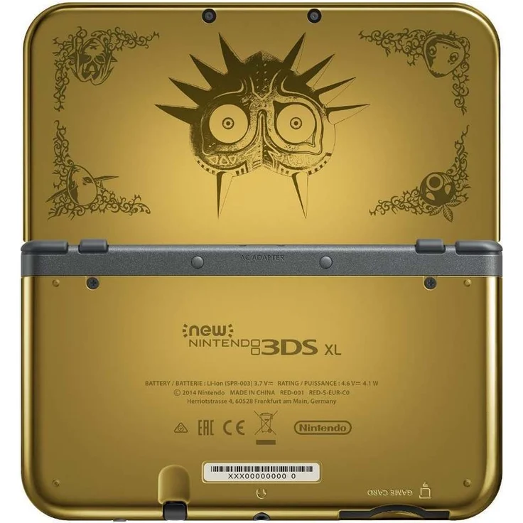 New Nintendo 3DS XL The Legend of Zelda: Majora's Mask 3D Edition Gold 256MB & 4GB Speicherkarte Bundle inkl. The Legend of Zelda: Majora's Mask 3D – Bild 3