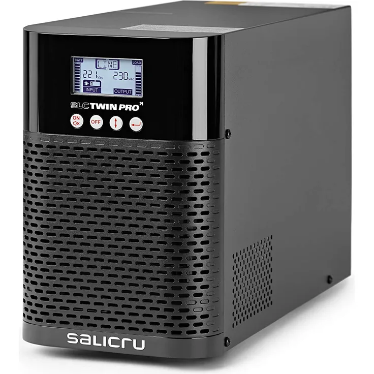 Salicru SLC 700 Twin PRO2 Online-Doppelwandler-USV von 700 VA bis 3000 - Unterbrechungsfreie Stromversorgungen (USP) (Doppelwandler (Online), 700 VA, 630 W, Sine, 220 V, 240 V)