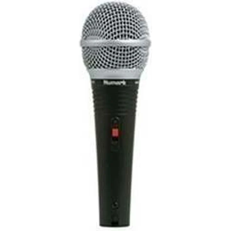 Numark WM200 - Dynamisches Handmikrofon für DJ-Live-Performances, mit Befestigungsclip, 6 Meter langes, abgeschirmtes Kabel und Hartschalenetui mit Schaumstoffeinlage – Bild 2