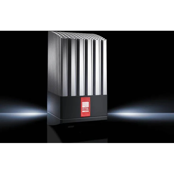 Rittal 3105.400 - Rack Zubehör (PTC-Heizung, Schwarz, Grau, 1 Lüfter, 230 V, 50-60 Hz, 6 A)