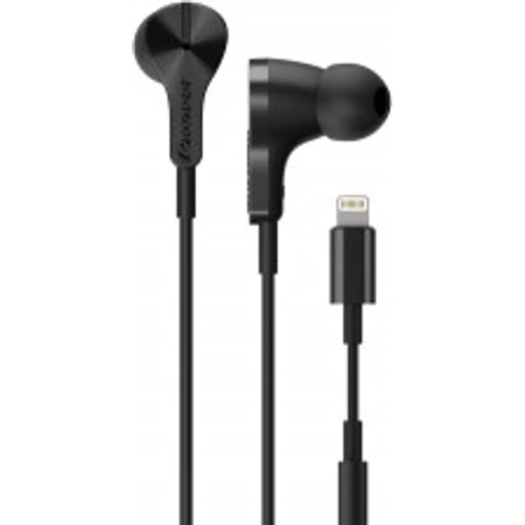 Pioneer SE-LTC5R-S Smarter Lighting-Kopfhörer mit Freisprech und Ladefunktion, Noise Cancelling und niedriegem Stromverbrauch, Auto Pause, Smart Button silber – Bild 2