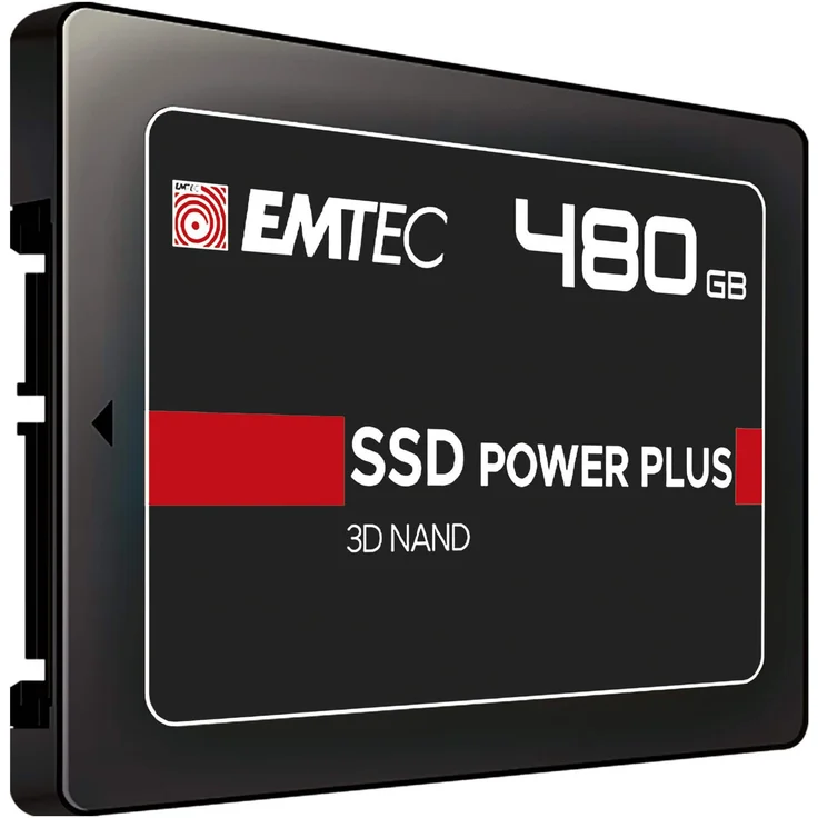 EMTEC X150 Power Plus 3D NAND - Solid-State-Disk - 480 GB - intern - 2.5 Zoll (6.4 cm) - SATA 6Gb/s (ECSSD480GX150) – Bild 3