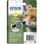 Epson Original T1284 Tinte Fuchs, S22 SX125 SX420W BX305F BX305FW SX130 SX440W BX305FW SX435 SX235W, (gelb)