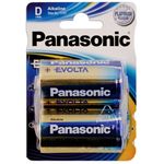 Connect 30648 Panasonic Evolta Batterien, Monozellen, 12 Packungen à 2 Stück