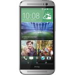 HTC One M8 Smartphone 12,7cm Pixel (5 Zoll) Super-LCD-Display, 16GB interner Speicher, 2GB RAM, Android, Silber