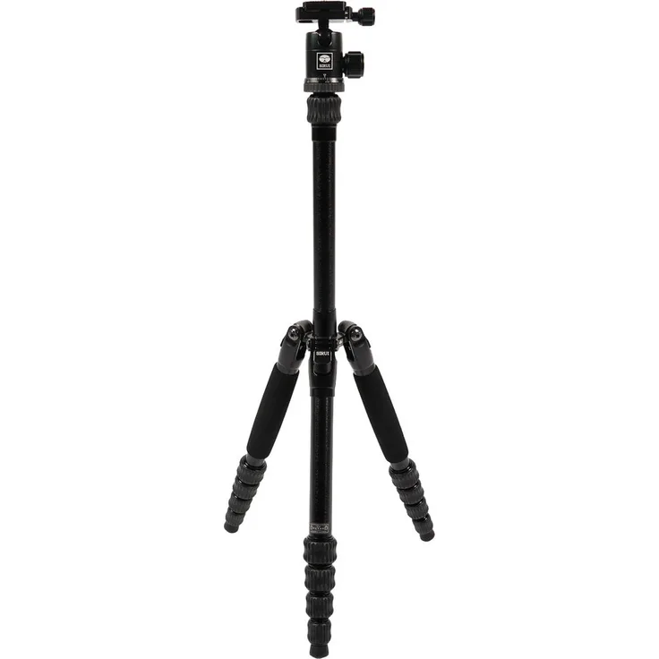 SIRUI Traveler 5A Reise-Dreibeinstativ Aluminium schwarz mit Kugelkopf