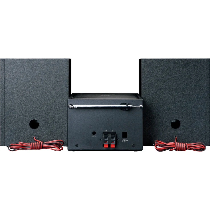 Lenco MC-250 Kompaktanlage mit WLAN Internetradio DAB+, FM Radio, CD-MP3 Player, App Steuerung via Undok Schwarz – Bild 3