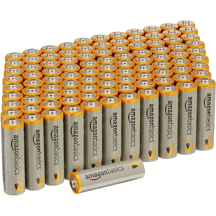 AmazonBasics AA-Alkalibatterien, leistungsstark, 1,5 V, 100 Stück (Aussehen kann variieren) – Bild 1