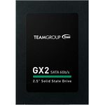 Team Group GX2 - Solid-State-Disk - 1 TB - intern - 2.5 Zoll (6.4 cm) - SATA 6Gb/s - Schwarz (T253X2001T0C101)