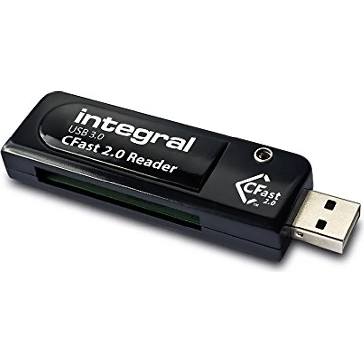 Integral USB 3.0 High Speed Slimline CFast 2.0 Kartenleser – Schwarz