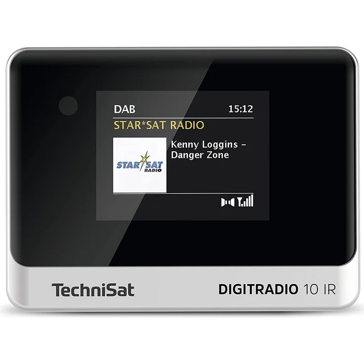 TechniSat DIGITRADIO 10 IR Internetradio mit Bluetooth, TFT-Display, Wecker, schwarz, silber – Bild 2