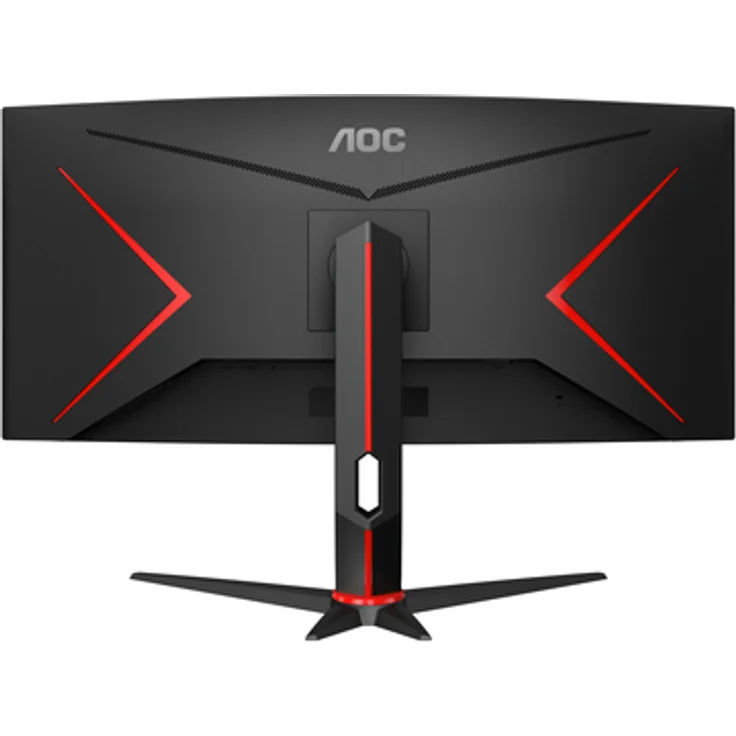 AOC Gaming CU34G2X 86 cm (34 Zoll) Curved Monitor (QHD, HDMI, DisplayPort, Free-Sync, 1ms Reaktionszeit, 144 Hz, 3440x1440) schwarz-rot – Bild 3