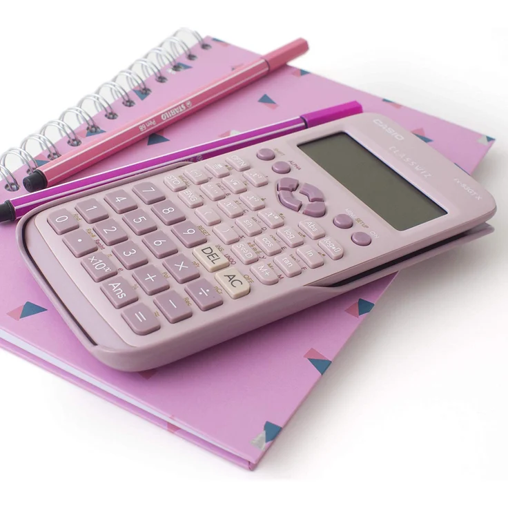 Casio FX-83GTX Wissenschaftlicher Taschenrechner, Pink – Bild 5