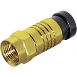 F-Kompressionsstecker Kabel-Durchmesser: 8.2 mm-2