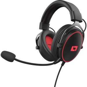 Bild für Lioncast LX55 USB Gaming Headset für PC, PS4, Xbox One, Mac, Laptop, Smartphone (Stereo und 7.1 Virtual Surround Sound, RGB-LED-Beleuchtung, geschlossene Over-Ear Kopfhörer, USB)