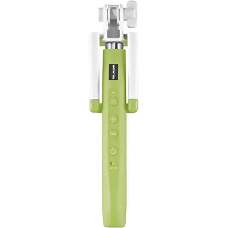 Cullmann 50132 SMARTselfie Free wertiger Bluetooth Selfistick mit Zoom-Funktion 76 cm Grün