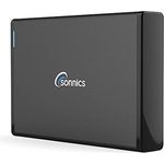 Externe Festplatte, USB 3.0, hohe Geschwindigkeit, für Xbox One/PS4/Windows-PC/Apple Mac Schwarz 2TB