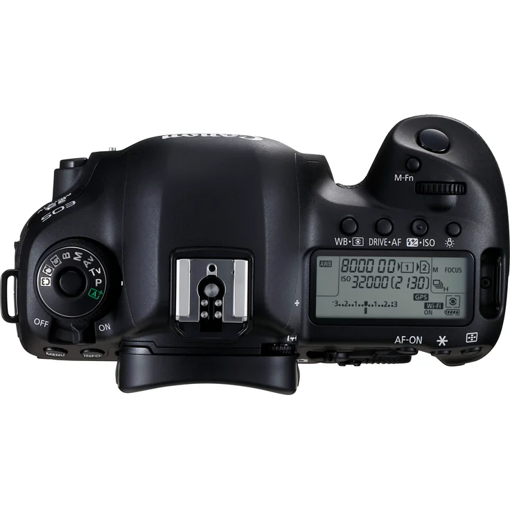 Canon EOS 5D Mark IV SLR-Digitalkamera (30,4 MP, 8,1 cm (3 Zoll) Touchscreen-LCD, DIGIC 6+, Dual Pixel RAW, 4K Video, WLAN, NFC, GPS) Gehäuse schwarz – Bild 4