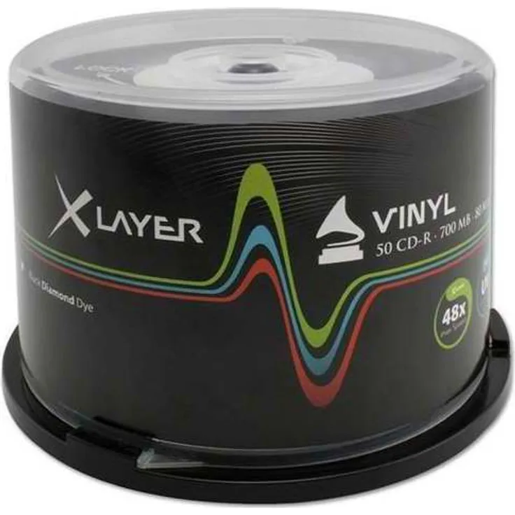XLayer CD-R 80min/700MB, 50er-Pack printable