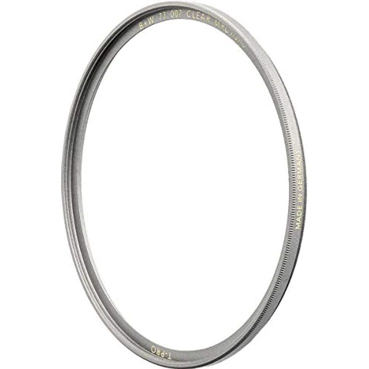 B+W 007 Schutz-Filter, Clear Filter (77mm, T-Pro, Titan-Finish, MRC Nano, 16x vergütet, super Slim, Premium) – Bild 1