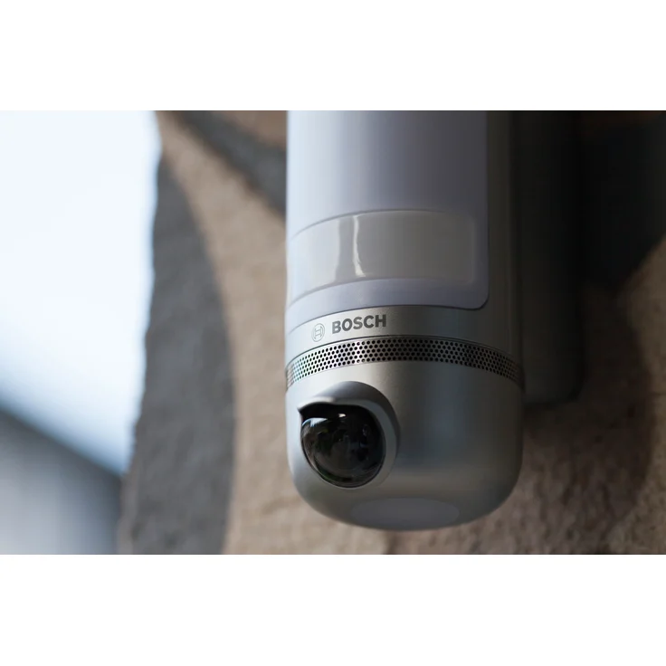 Bosch Smart Home Eyes Außenkamera mit Beleuchtung - Variante Deutschland, Frankreich und Österreich, kompatibel mit Alexa, silber (F01U314889) – Bild 6