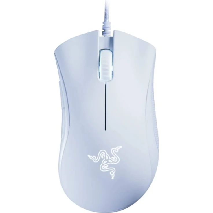 Razer DeathAdder Essential White Edition, weiß, USB (RZ01-02540200-R3M1 / RZ01-03850200-R3M1) – Bild 1