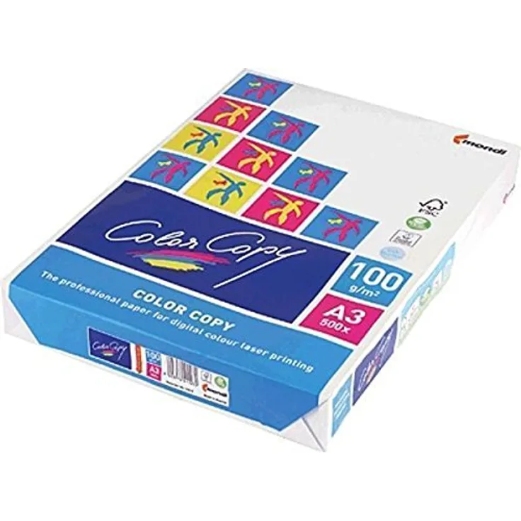 Mondi Color Copy Farbkopierpapier-2381019052 DIN A3 weiß geriest 100g-qm Inh.500