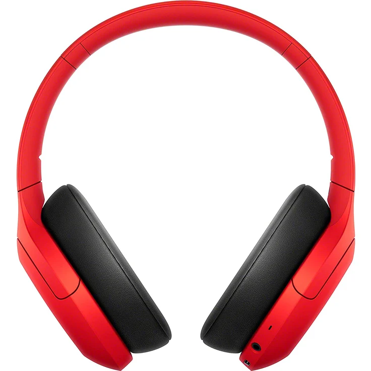 Sony WH-H910N kabellose High-Resolution Kopfhörer (Noise Cancelling, Bluetooth, Quick Attention Modus, bis zu 40 Std. Akkulaufzeit, Headset mit Mikrofon für Telefon & PC-Laptop) rot – Bild 6