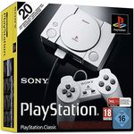 Sony PlayStation Classic Mini Grau inkl. 20 Spiele