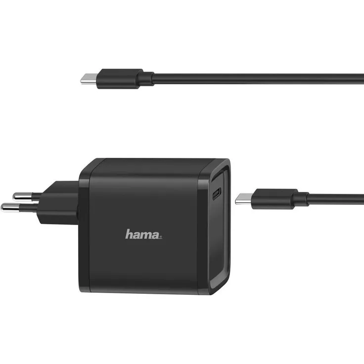 Hama Universal-USB-C-Laptop-Netzteil, Power Delivery (PD), 5-20V/45W (00200005)