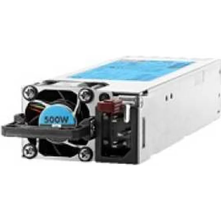 Hewlett Packard Enterprise 500W Flex Slot Platinum - Netzteile (100-240 V, 50-60 Hz, 80 Plus Platinum, Server, Grau, Flex Slot)