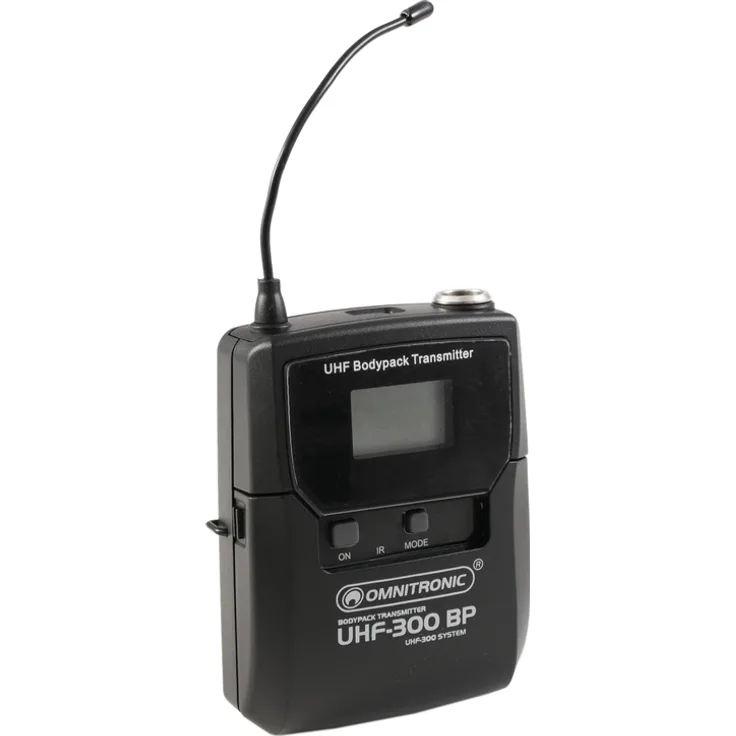 Omnitronic UHF-300 Taschensender 823-832/863-865MHz