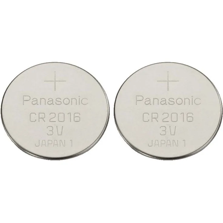 Panasonic CR2016 Lithium Knopfzelle, 3V, 2er Pack