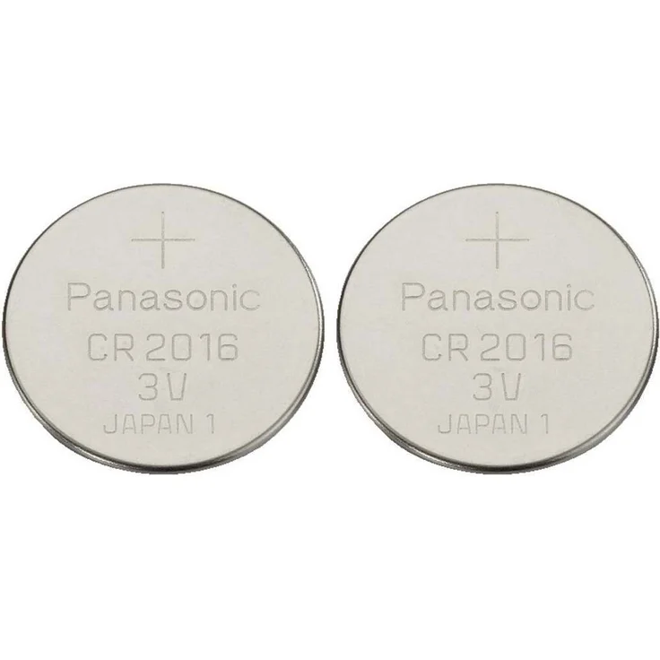 Panasonic CR2016 Lithium Knopfzelle, 3V, 2er Pack