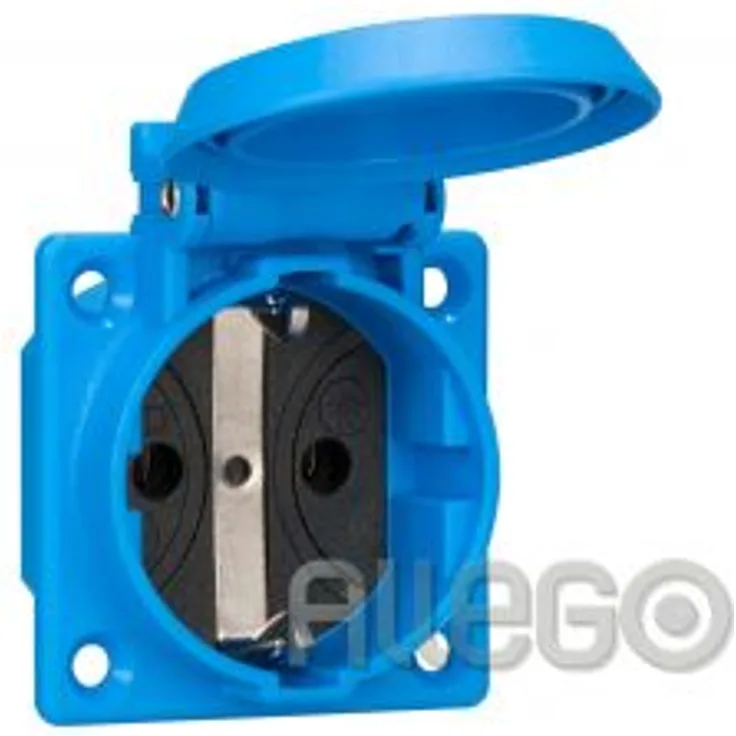 ABL SURSUM Einbau-Steckdose blau, IP54 1661050