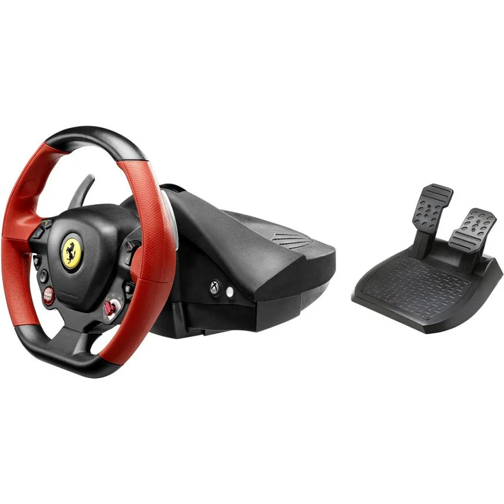 Thrustmaster Ferrari 458 Spider Racing Wheel Schwarz, Rot (4460105) (Xbox One, Xbox Series) – Bild 1