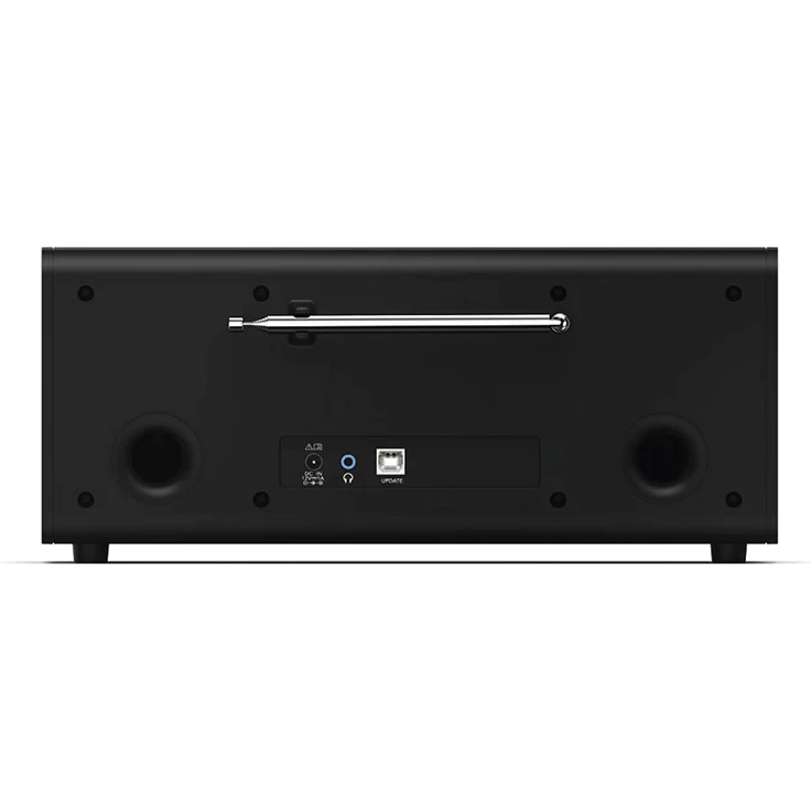 Hama DR1400 Digitalradio mit Wecker, LCD-Display, schwarz – Bild 2