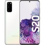 Samsung Galaxy S20 Smartphone 15,83cm (6,2 Zoll) AMOLED-Display, 128GB interner Speicher, 8GB RAM, Dual-SIM, Android, Cloud White