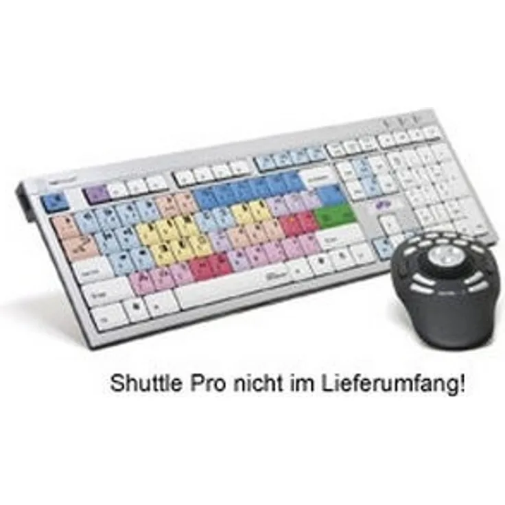 LogicKeyboard LKB-NEWSC-AJPU-DE Avid NewsCutter Slim PC Tastatur (Deutsches Tastaturlayout QWERTZ)