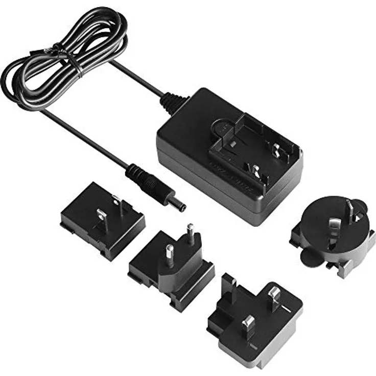 Dehner Elektronik ATM 012T-W240V (24V / 0.5A / 12W) incl. Plugset EU/UK/US/AU Steckernetzteil, Festspannung 24 V/DC 500 mA 12 W Wireless Charger, Stabilisiert (ATM 012T-W240V (24V / 0.5A / 12W) incl. Plugset EU/UK/US/AU)
