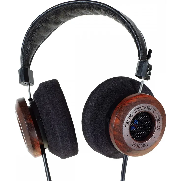 Grado GS3000e Kabelgebundener Over-Ear-Kopfhörer schwarz, dunkelbraun