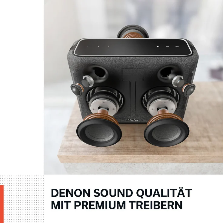 Denon Home 250 Multiroom-Lautsprecher mit Alexa, Google Assistant, FM, KW, DAB+, Webradio, geeignet für Indoor, schwarz – Bild 7
