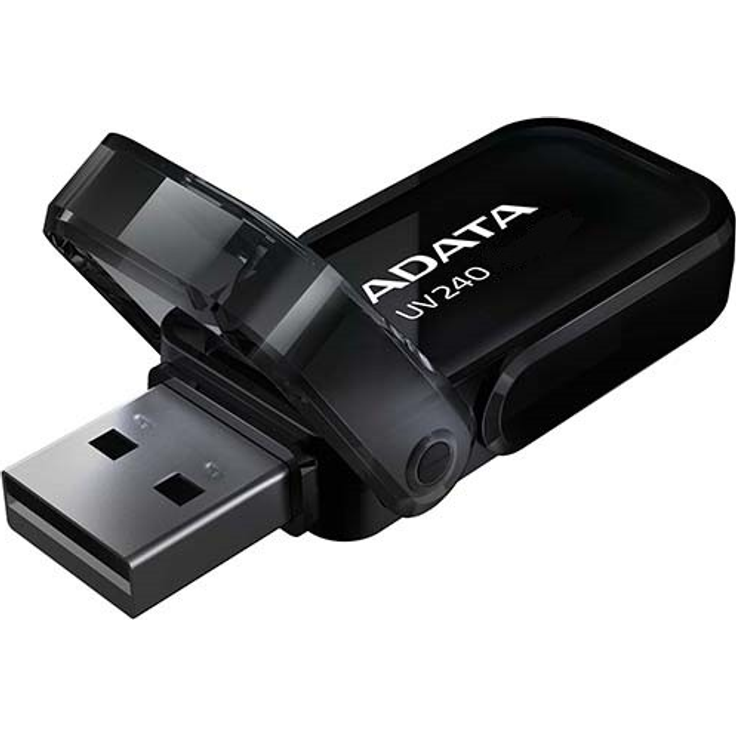 ADATA UV240 - USB-Flash-Laufwerk - 32GB - USB2.0 - Schwarz (AUV240-32G-RBK)