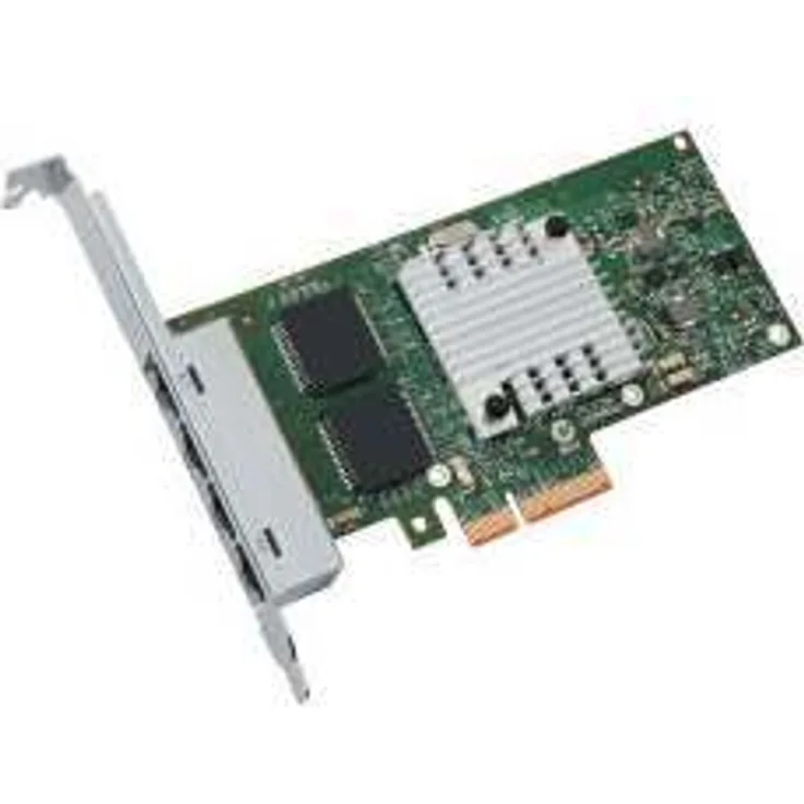 Intel I340-T4, 4x RJ-45, PCIe 2.0 x4, bulk (E1G44HTBLK)
