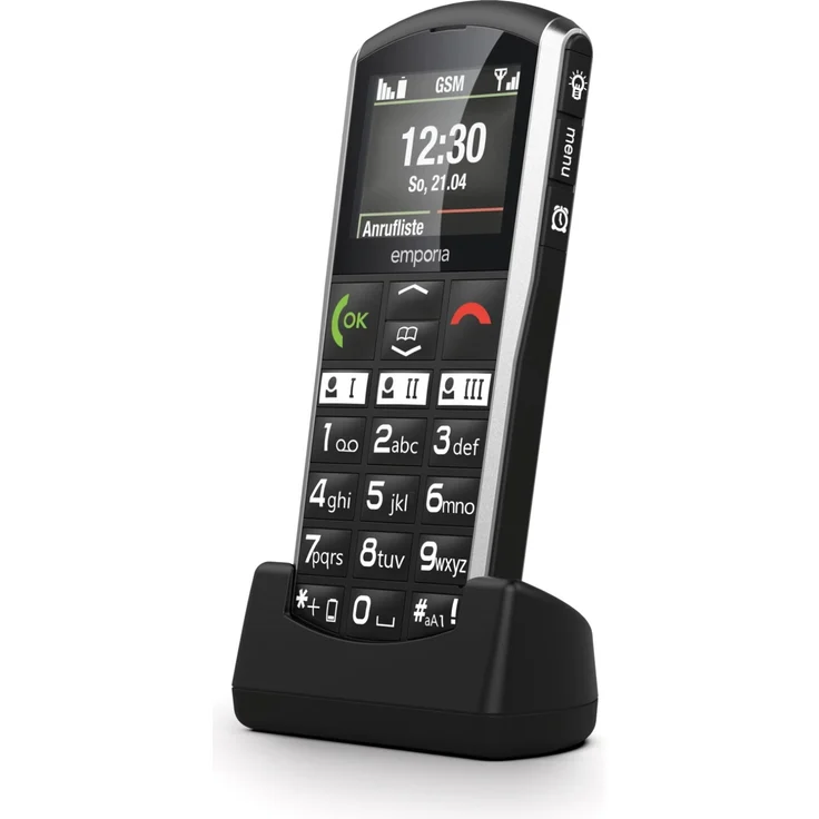 Emporia Simplicity V27 Seniorenhandy Schwarz – Bild 3