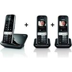 Gigaset S820A Trio Analog-Telefon schwarz
